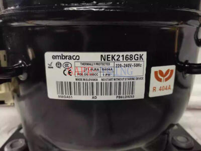 1PC New Refrigeration Compressor NEK2168GK FOR EMBRACO