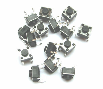 10-50x DIP 4pin Taster  Microtaster 6x6x5mm _ Push Button