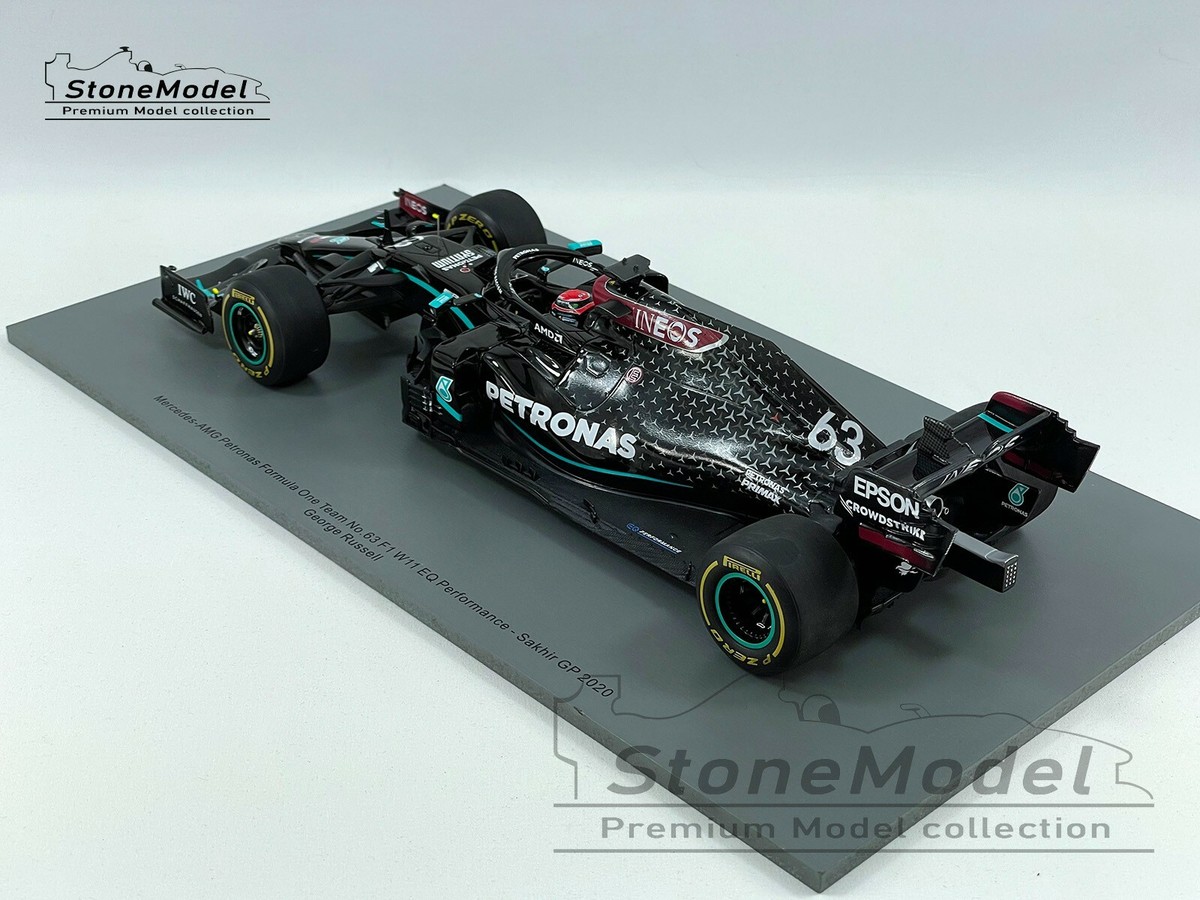 Mercedes F1 W11 #63 George Russell Sakhir GP 2020 1st F1 Point 1