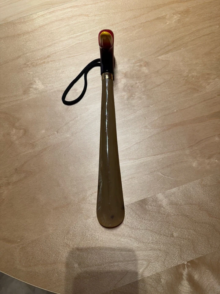 Baldinini Raro Caparazón de Tortuga Zapato Cuerno 12" Cabeza de Pato Hecho en Italia Foto 2 de 4