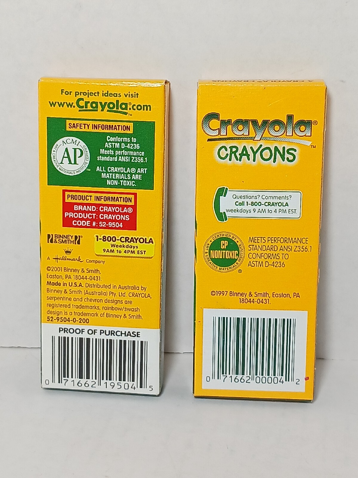 Vintage Crayola Crayons Gel Fx Lot Of 2 eBay
