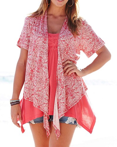 NEW Simply Be PINK \u0026 IVORY PAISLEY 