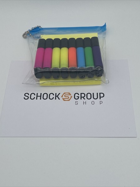 Marker Textmarker Mini Text Marker 8X Gelb GrüN Gelb GrüN Orange Lila Pink Blau-image