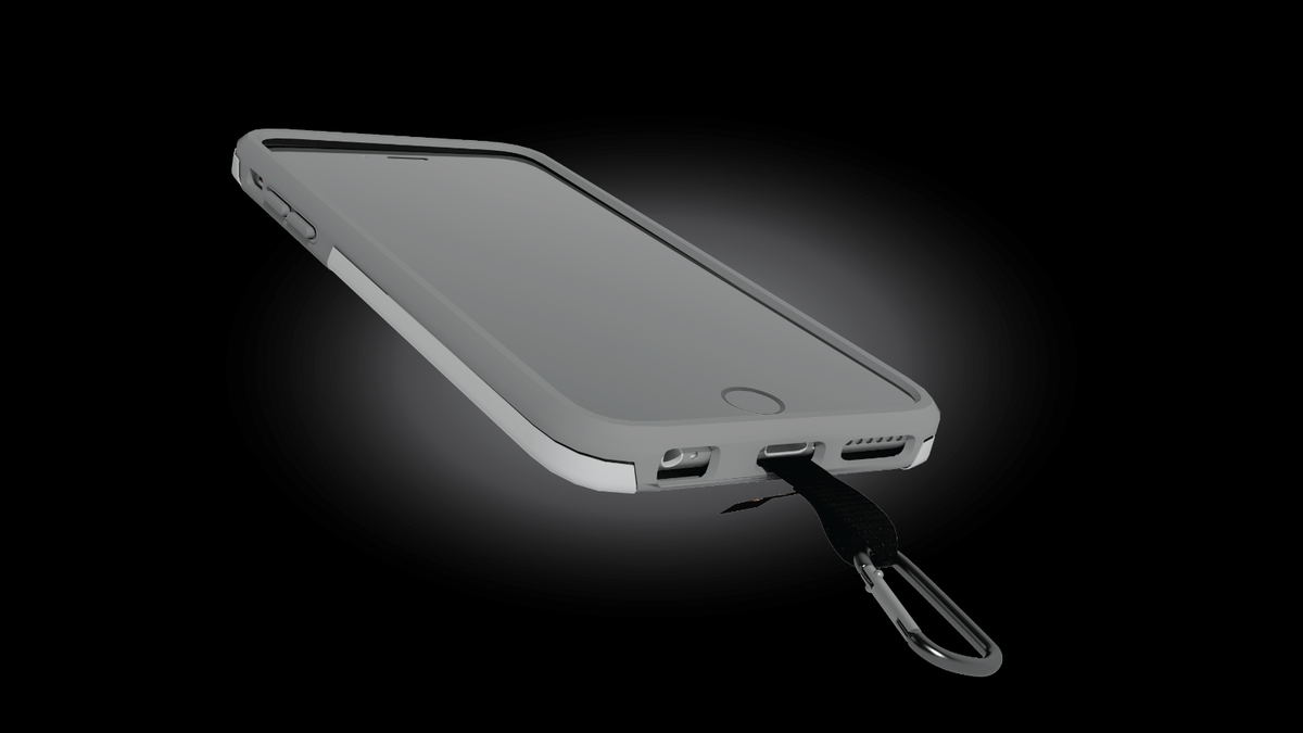 Phone Lasso Triple Pack - Black Smartphone Grip Patches With Lanyard, Universal Fit