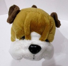 Ganz Webkinz English Bulldog Plush Stuffed Brown White Dog 8"L X 6"T Soft
