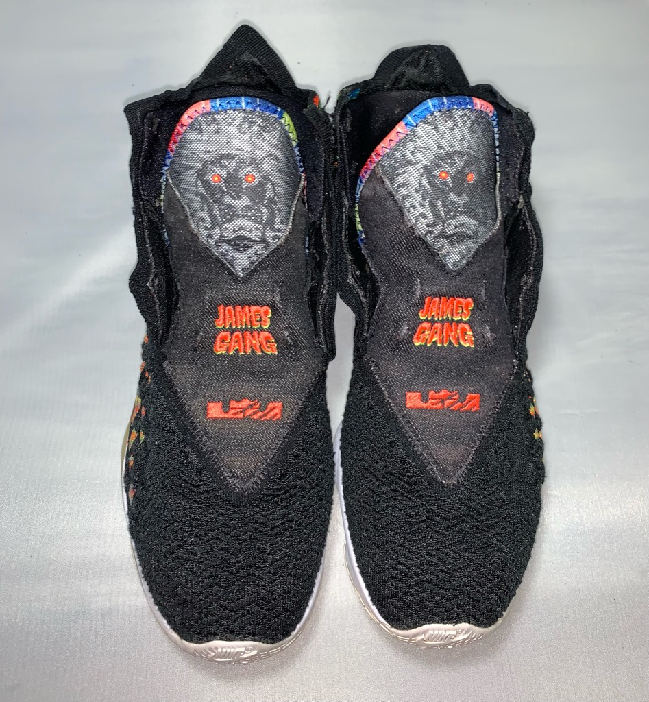Nike LeBron 17 James Gang BQ3177-005 Black Multicolor Men’s Size 10.5 Nike LeBron XVII 17  main image 4