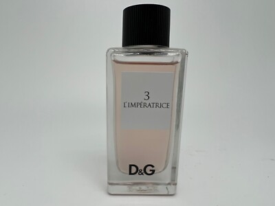 D & G 3 L'IMPERATRICE by DOLCE & GABBANA 0.67 FL oz / 20 ML EDT
