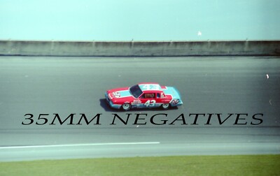 35MM ORIGINAL NEGATIVE'S SET OF 4 - RICHARD PETTY, DARRELL WALTRIP + MORE #EQ19