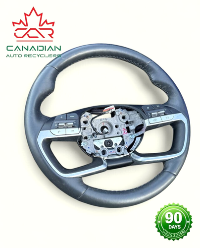 2021 - 2024 HYUNDAI ELANTRA STEERING WHEEL LEATHER W SWITCH 56170AA000 OEM