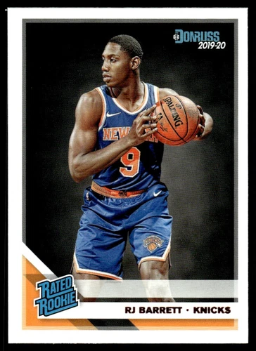 2019-20 Donruss RJ Barrett Rated Rookie (RC) Knicks #203