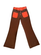 Vintage Bell Bottom Pants Two Tone