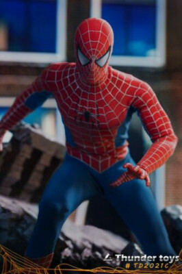 スパイダーマン Thunder toys spider man Thunder Toys Variant Spider-Man Battle Suit TD2021A 1/6 Figure