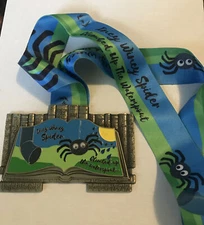 INCY WINCY SPIDER Marathon PHOENIX RUNNING Medal ARIZONA Crawled Up Watersprout