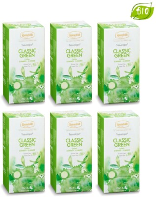 Ronnefeldt Tee 6x25 Teebeutel Teavelope Classic Green Tea Grüner Tee