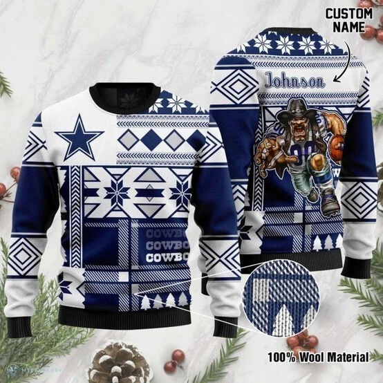 football Dallas Cowboys Unisex Christmas Ugly Sweater