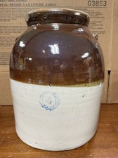 Antique Crock 4 Gallon Crock With Handles Pri...