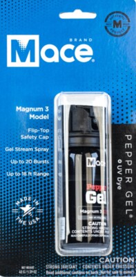 18 FT MACE Pepper Spray FLIPTOP GEL Home POLICE WOMEN Self Defense Magnum 3 USA