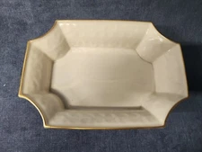 Lenox Temple Collection Centerpiece Bowl 24k Gold Trim Gold Mark USA mAAI