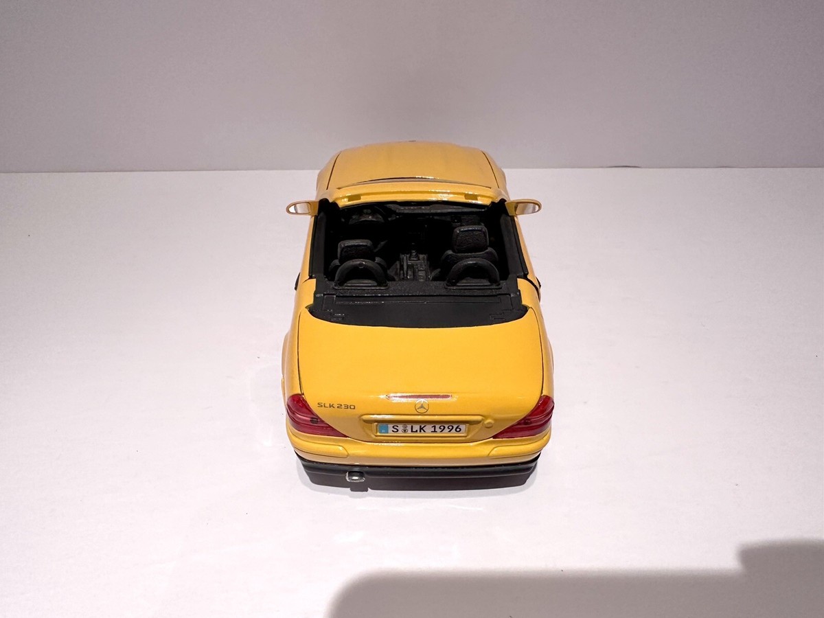 MERCEDES BENZ SLK230 1/18スケール　ミニカー 1 1/18 Mercedes-Benz Slk230 Minicar | eBay