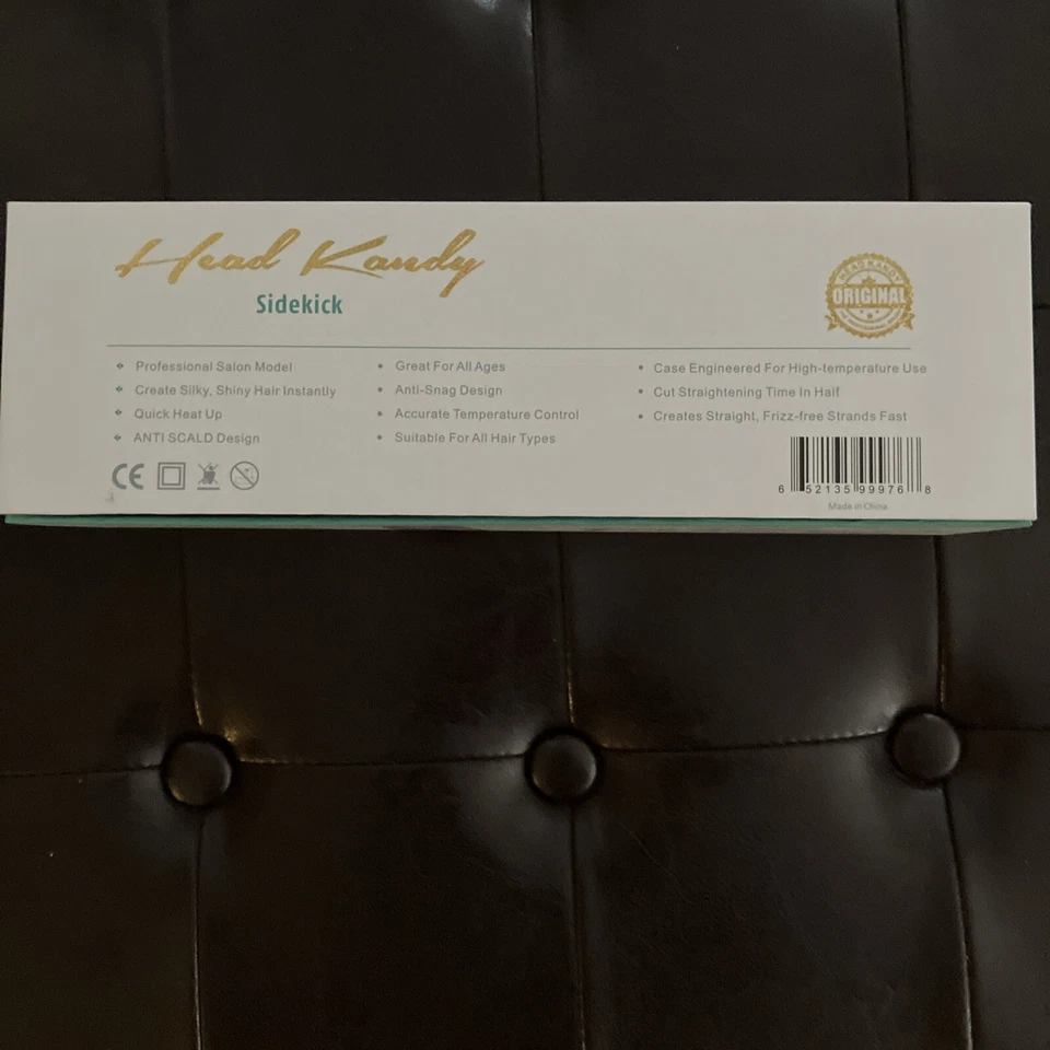 Peine cepillo de pelo Head Kandy Side Kick rosa alisado peine Foto 3 de 4