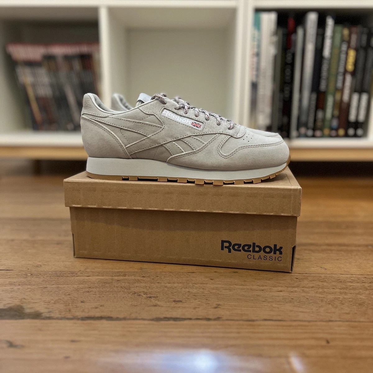 Reebok classic leather kendrick hotsell lamar red and blue