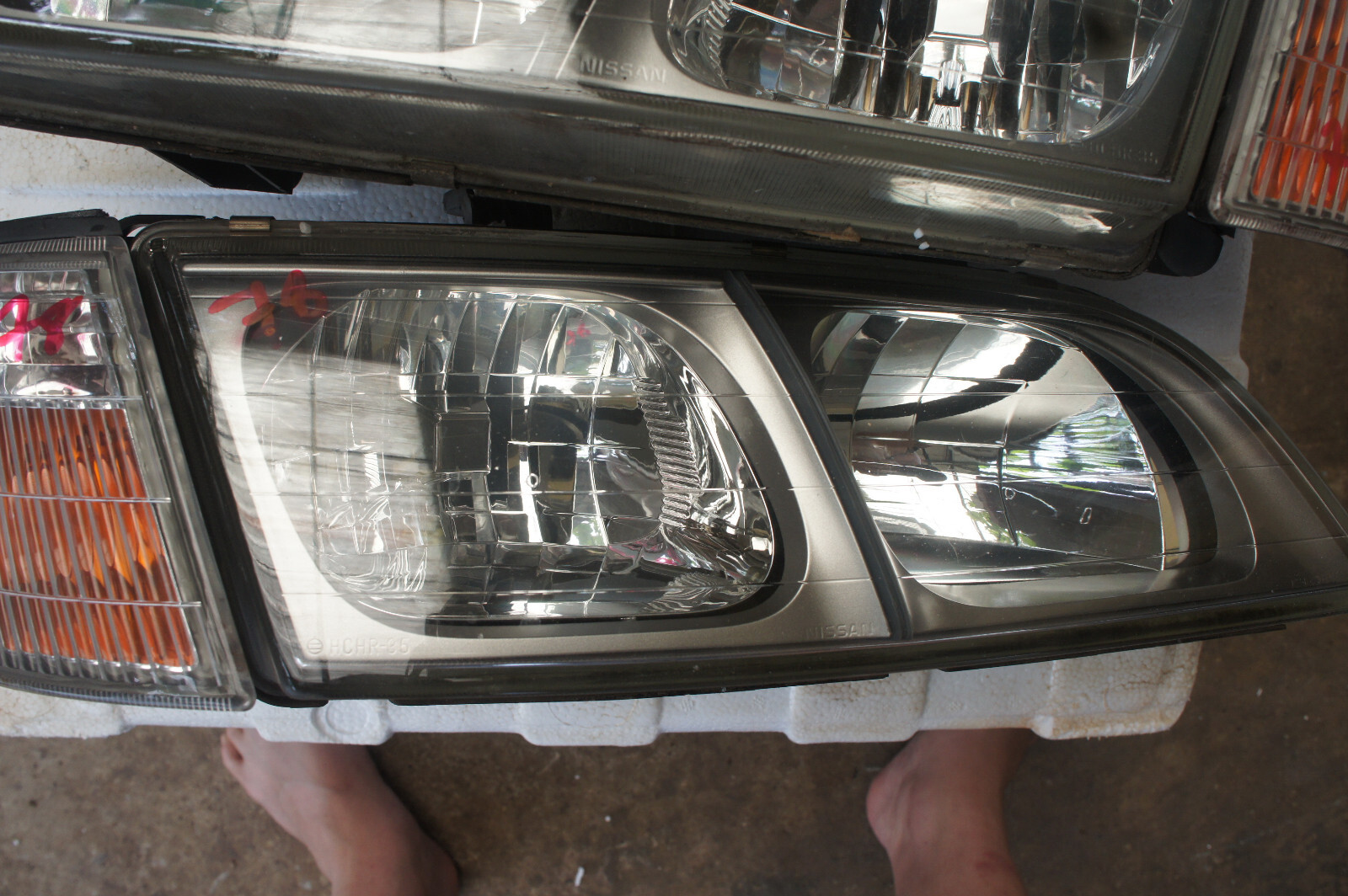 JDM Nissan Primera P11 G20 infiniti Kouki headlights 9601' set eBay