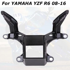 Black Upper Fairing Stay Bracket Replacement For YAMAHA YZF R6 2008-2016 10 11