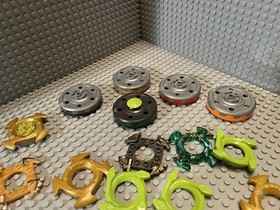 LEGO Ninjago Spinner parts lot / mixed colors / battle attack / use with figures