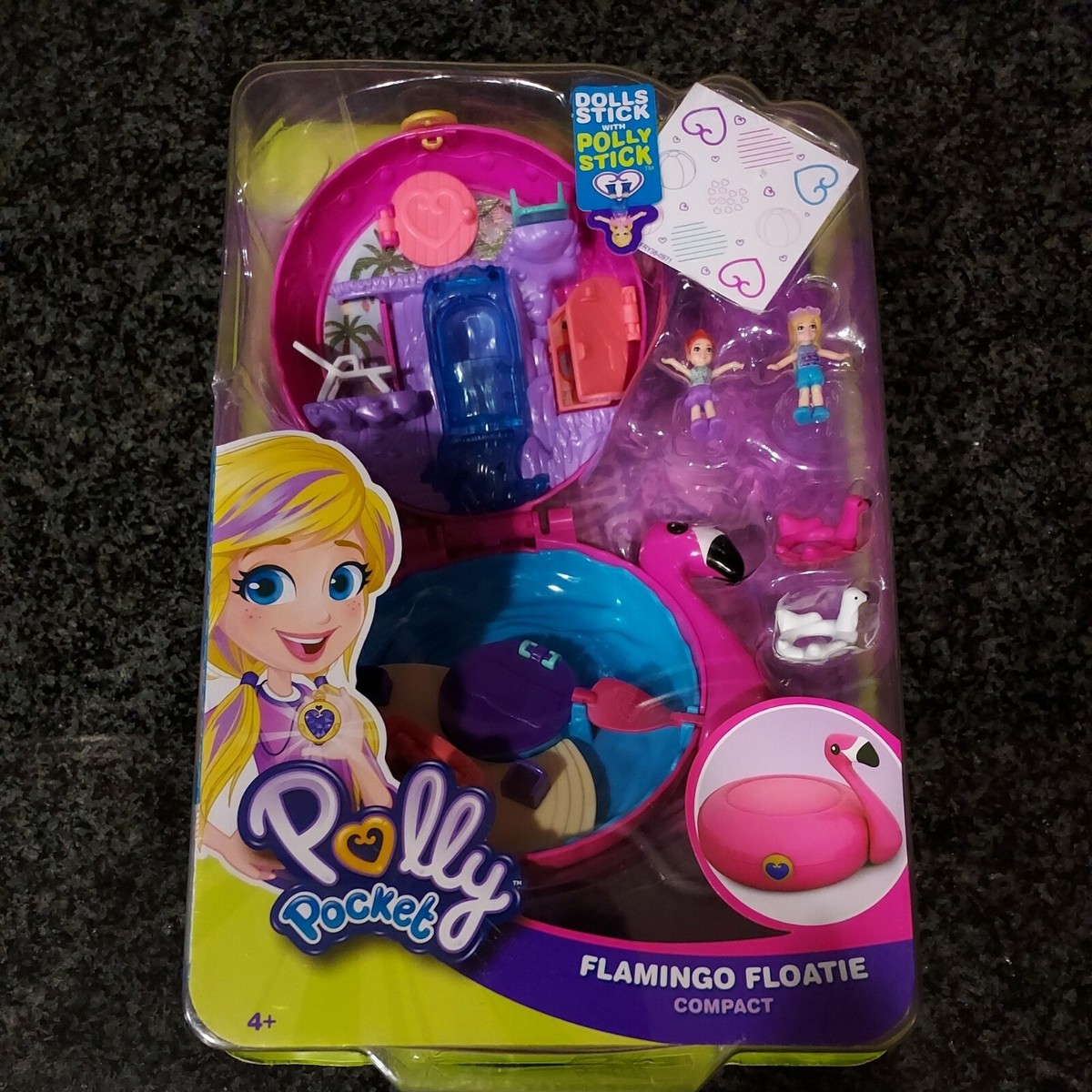 その他 polly pocket Year 2002 Polly Pocket Polly World Series BUTTERFLY RIDE