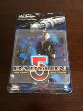 Babylon 5 Action Figure 1997 John Sheridan In Earthforce Uniform Babylon 5 Action Figure 1997 John Sheridan In Earthforce Uniform