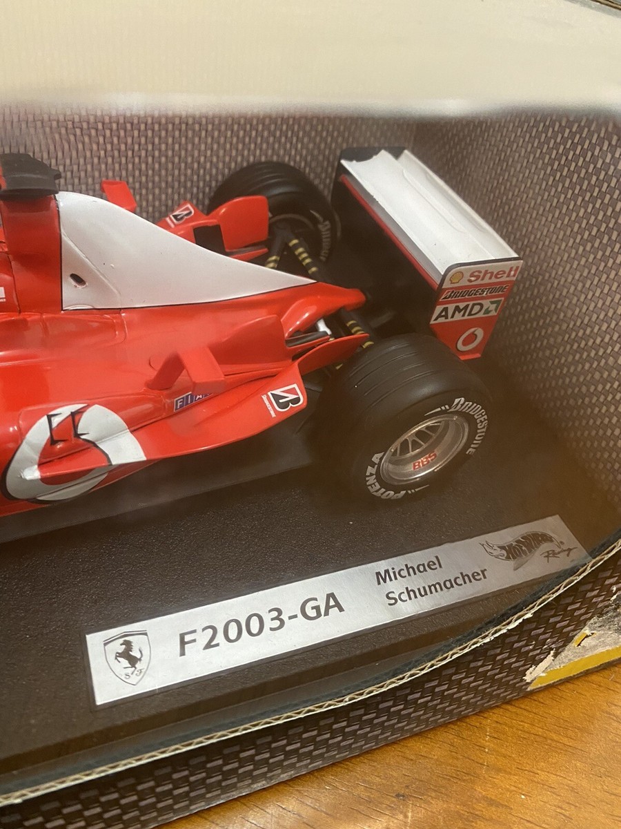 Vintage 2003 Hot Wheels Racing 1:18 Ferrari F2003-GA Michael Vintage 2003 Hot Wheels Racing 1:18 Ferrari F2003-GA Michael
