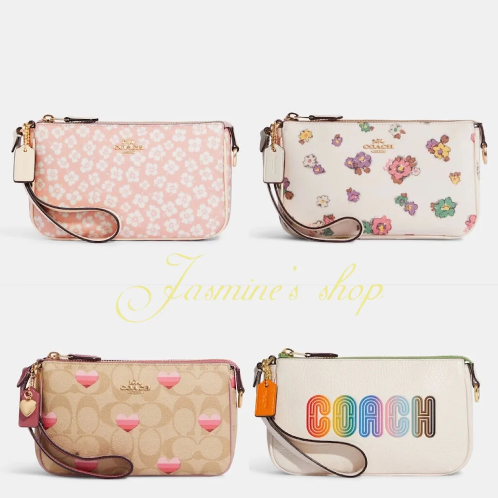 NWT Coach Nolita 19 with rainbow/Spaced Floral Field Print
