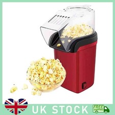 1200W Popcorn Maker Hot Air Popcorn Popper Electric Machine Fat Brand New