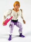 VINTAGE 1983 Mattel He-Man MOTU Prince Adam No Vest Soft Head 1981 CLEAN!