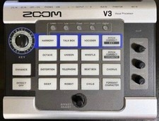Zoom V3 Vocal Processor  Vocal Effects Pedal ...