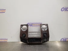 11 FORD F250 SUPER DUTY CENTER DASH VENT RADIO SWITCHES BEZEL TRIM WOODGRAIN