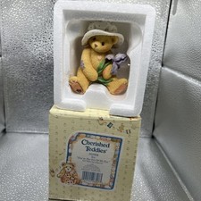 Cherished Teddies Iris "You're The Iris Of My Eye" Figurine 1996 202908