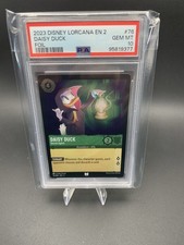 2023 DISNEY LORCANA EN 2 DAISY DUCK FOIL PSA 10