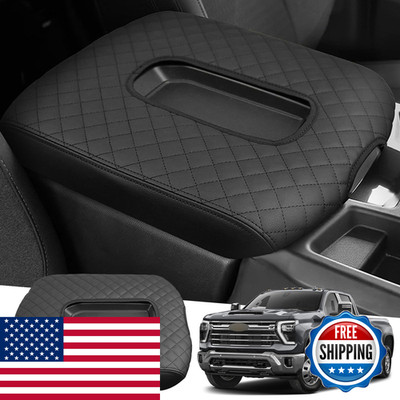 Vtvwnm Center Console Armrest Cover Compatible Chevy Chevrolet Silverado Gmc