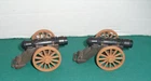 2 Playmobil Vintage Canons Brown & Tan