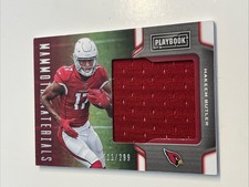 2019 Panini Playbook Hakeem Butler /299 Mammoth Materials Rookie Relic Cardinals