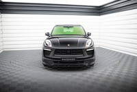 Maxton Design Frontlippe Passend FüR Porsche Macan Gts Mk1 Fl 2 Schwarz Hochglan