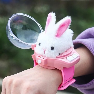 Kids RC Car Watch Toy 2.4GHz Remote Control Car LED Lights Gift
