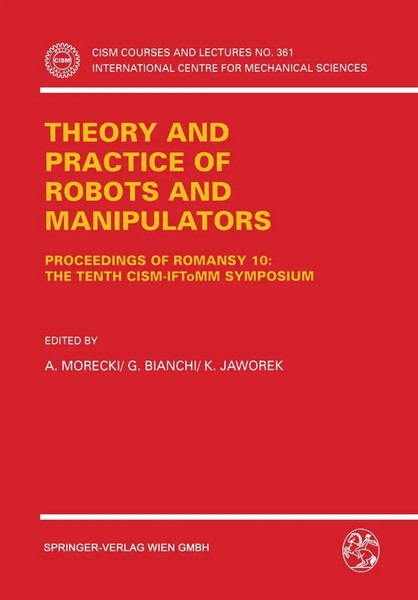 A. Morecki (U. A.) | Theory And Practice Of Robots And Manipulators | Buch | Xiv-image