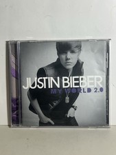 JUSTIN BIEBER MY WORLD 2.0 (CD, 2010) COMPLETE ISLAND DEF JAM W/ SINGLE “BABY”