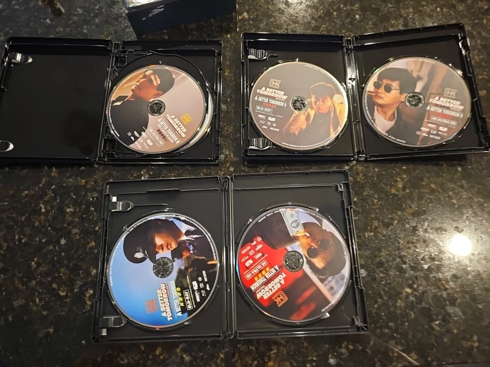 A Better Tomorrow Trilogy 4K + Blu-ray + Slipbox - Like New - Image 4 of 4