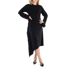 JW Anderson Long Sleeve Layered Asymetrical Dress