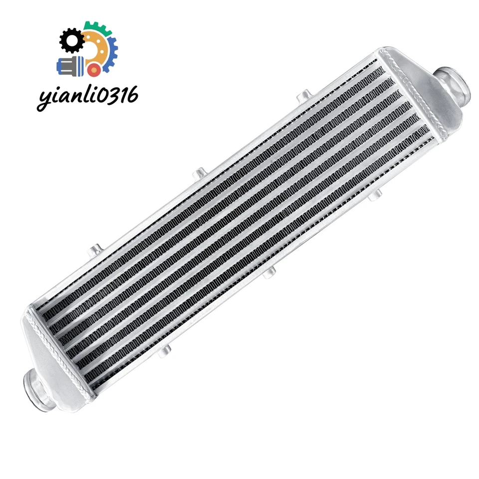 Intercooler Turbo Universal FMIC Aluminio 2.2" Entrada y Salida 27" X6.6"X 2.7" Foto 4 de 4