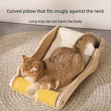 Durable Cat Scratcher Lounge Chair Sisal Bed Scratch Resistant for Indoor Cats