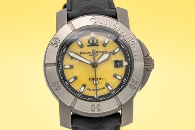 Baume & Mercier Capeland Sub Diver 1000 m Titanium Automatic 44mm Watch